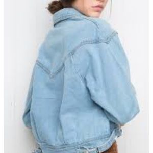 RARE Brandy Melville Isabelle Jean Jacket